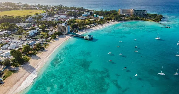 Carlisle Bay Beach in Barbados