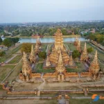 Wat Chaiwatthanaram Temple in Ayutthaya